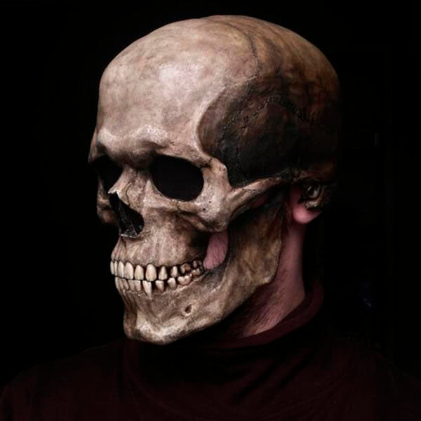 DSkull™ Deluxe Original Head Skull With Movable Jaw💀